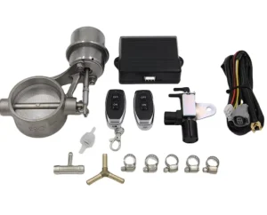 Custom Exhaust Valves Welded Rotary Valve Kits Two-Way Stainless Steel Actuator Part Valves