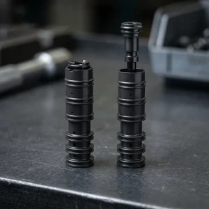 Custom Factory Solenoid Valve Sleeve Part 5 Axis Valve Spool Aluminum Alloy Stainless Steel Metal Parts Cnc Parts CNC Services