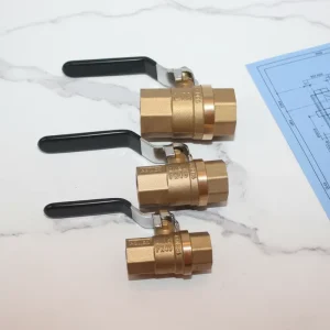 Custom Forged Brass Ball Valve OEM Size Manual Power for Oil Gas & Water Plumbing Fittings