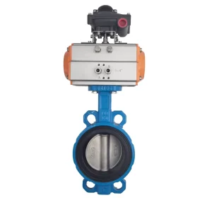 Custom Hydraulic Double Acting Ductile Iron Butterfly Valve Industrial Soft Sealing Switch Valve for Water ODM OEM