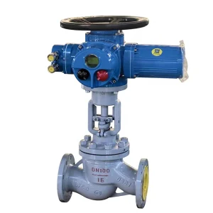Custom Manufactured Stop Globe Valve with Electric Control for Water High Temperature OEM Support Available
