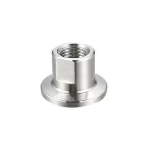 Custom OEM CNC Machining Stainless Steel Hexagonal Bushing Iron Parts Metal Lathe Components for Mechanical Valve Systems