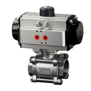 Custom OEM Supported Pneumatic Ball Valve Two Way and Three Way Steam for Water Application