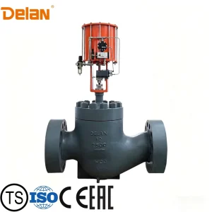 Custom Pneumatic Globe Control Valve WCB 304 Stainless Steel Flow Pressure Regulating Valve for Petrochemical Power Plant