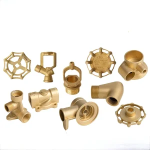 Custom Precision Machining PVD Plating Brass Valve Parts Cast Plumbing Components Pipeline Water Treatment OEM ODM