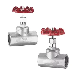 Custom Shutoff Structure Type Water Control Stop Screw End Stem Stainless Steel DN32 1/2″-4″ Size Globe Valves