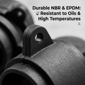 Custom made Premium NBR Solenoid Valve Protective Sleeves Waterproof Connector Gaskets Cutting Mould Making Service Automotive