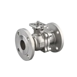 Customizable 2pc Stainless Steel 304 316 Flanged Floating Ball Valve with Hose Design DN25 DN80 Port Sizes EPDM Sealing