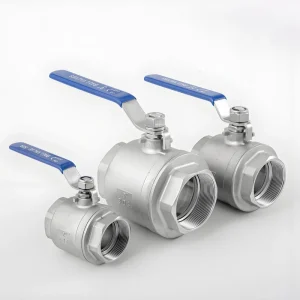Customizable 304 Stainless Steel Manual Ball Valve with Pneumatic Control OEM for Water Gas Oil Media