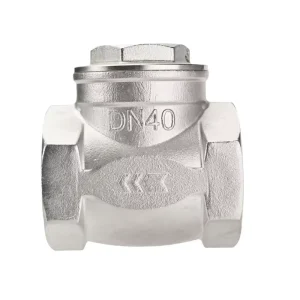 Customizable 304 Stainless Steel Swing Check Valve 1/2″-2″ Non Return Manual Hydraulic Water Control OEM General
