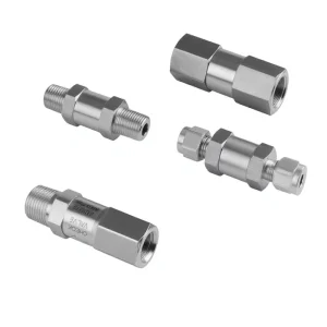 Customizable 6000psi Check Valve Stainless Steel One-Way Non-Return Check Valve 1/4 1/8 3/8 1/2 Inch High Pressure Check Valve