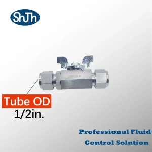 Customizable Ferrule Butterfly Handle Ball Valve Interchangeable OEM Manual High Temperature Gas Stainless Ball 3/4 Port 200 psi