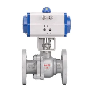 Customizable Flanged Cast Steel DN50 Pneumatic Ball Valve Remote Control Medium Pressure Handwheel Water 1/2 ANSI Certified OEM