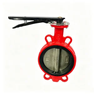 Customizable High Temperature Butterfly Valve with Hand Lever for Gas & Oil DN50-DN600 Port Size