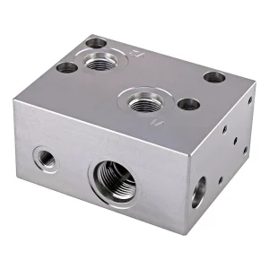 Customizable Hydraulic Valve Block Various Materials & Surface Treatments Available Hydraulic Manifold Part CNC OEM CNC Parts