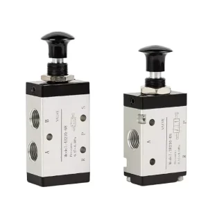 Customizable OEM 5 Way 2 Position Pneumatic Hand Lever Valve 4H210 08 Gas Exhaust G1 8 G1 4 Alloy Medium Pressure DC 24V AC