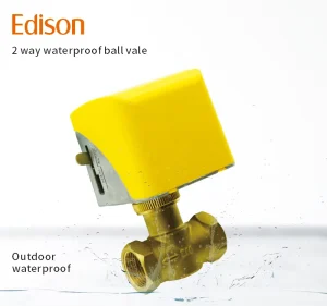 Customizable OEM Electric Actuator Brass Motorized Stop Valve ODM Shutoff Valve Commercial Residential Use Central Air IP40