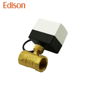 Customizable OEM ODM Electric Actuator Hysteresis Synchronous Motorized Brass Ball Shutoff Valve DN15 DN25 PN16 PN20 IP50