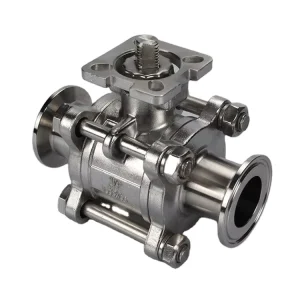 Customizable SS316 Manual Tc End 3pc Ball Valve Stainless Steel