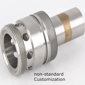 Customization Aluminum Brass CNC Machining Parts Milling Turning Parts Sleeve for Solenoid Valve Spare Parts Shaft Sleeve