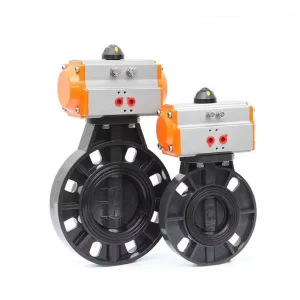 Customization Supported OEM ODM Pneumatic PVC Plastic butterfly Valve Double Union Ball Valve Anti Corrosion for Plumbing System