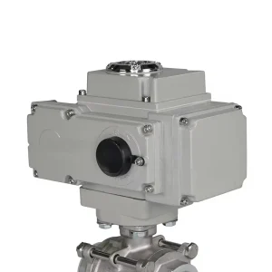 Customized 1/2″ 1/4″ 2″ 4″ 6″ Electric 2 Way Ball Valve for Water Stainless Steel Ball Valve Electric Control Structure