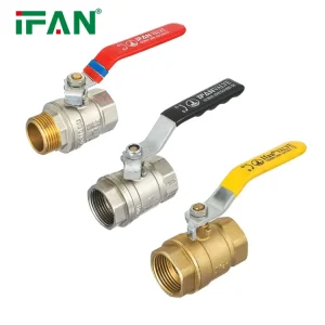Customized Brass Threaded Ball Valve Forging Brass Body Manual Ball Valve