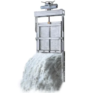 Customized Manual Square Water Sluice Penstock Gate Valve ANSI 150LB Carbon Steel Rising Stem