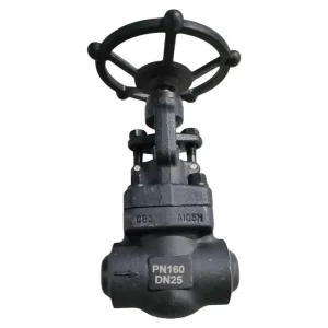 Customized OEM Manual Small Size Forged Steel Globe Valve Stop 1 2 in to 2 in Handwheel Hard Sealing Butt Welding End