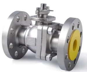 Customized Q41F-300LB American Standard Flanged Floating Ball Valve 2-Piece CF8 Stainless Steel Ball Valve Wcb Carbon Lever