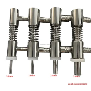 Customized Water Overflow Filling Valves Nozzles Spare Parts Electric Beverage Filling Machine Bearing Includes