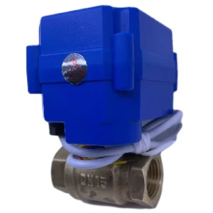 Cwx-15n Stainless Steel Brass Mini Electric Control Ball Valve