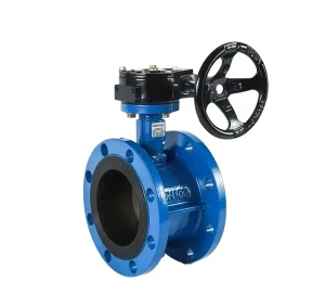D341X Butterfly Valve Gear Operated Soft Sealing PN16 for Agricultural Irrigation Water Supply