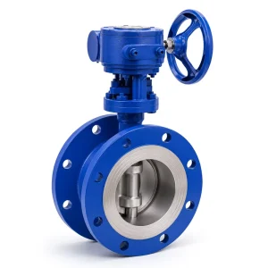 D343W Manual Stainless Steel Butterfly Valve Metal Sealed for Gas Methane High Temp Steam