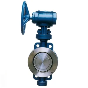 D373H16C Three sealed Hard Sealing Butterfly Valve Worm Gear Socket Type High Temperature and High Pressure Wear resistant Valve