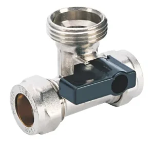 D4033 Angle Manual Water TEE Washing Machine Valve
