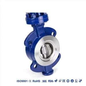 D673H-16C High Temperature Asphalt Resistant Pneumatic Flange Vertical Plate Two-Way National Standard Butterfly Valve