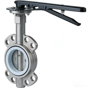 D71X 16 Cast Iron Manual Flanged Butterfly Valve DN40 DN200 PTFE Soft Sealing Water Resistant Thickened Butterfly Valve