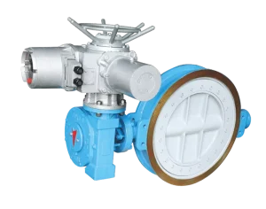 D941W High Temperature Control Electric Stainless Steel Flange Butterfly Valve for Marine Water Gas Oil General