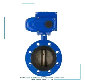 D941X 16 Electric Wafer Flange Butterfly Valve Soft Seal Steel Body 16 Bar Industrial Pipeline Valve for Oil Water Gas