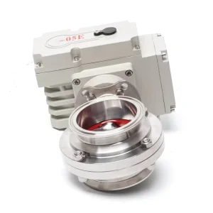 D981X-16Q 304 Stainless Steel Clamp Type Low Temperature Sanitary Grade Wafer Butterfly Valve