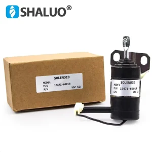 DC 12V Generator Accessories Parts Engine Stop Solenoid Valve for Fuel ShutOff Solenoid 15471-60010 052600-1000 Flameout Switch