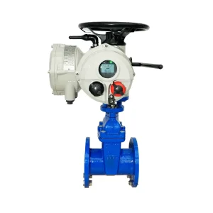 DC12 Z945X RVEX Motorized Pneumatic Soft Seal Gate Valve 3 Inch 1.0 2.5MPa 80