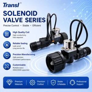 DC3V Flow Meter Pulse Plastic Valve G3 4 Inch Flow Sensor Integrated Solenoid Valve for Water Control Garden Irrigation System