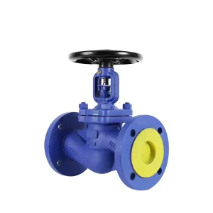 DELCO DIN Bellows Seal Globe Valve SS316 WCB PN16 PN40 Zero Leakage