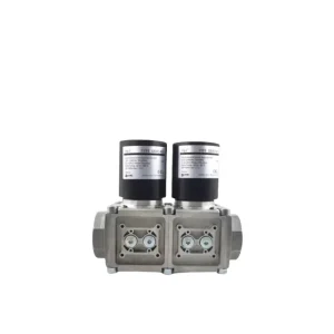 DEVFG High Temperature Flanged Series Aluminum Alloy Gas Solenoid Valve IP54 Protection DN5-DN100 200-360mbar Fast