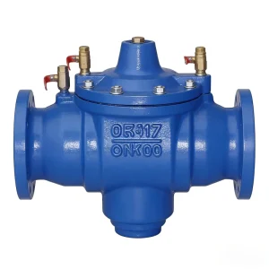 DF41X Type Backflow Preventer Flanged Ductile Iron Manual Anti-fouling Isolation Valve for Water Medium