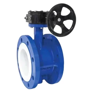 DF810 F4 F46 Series Manual Butterfly Valve Carbon Steel with Stainless Steel Lining Corrosion Resistant