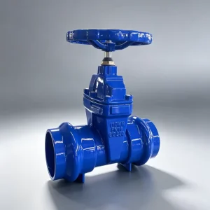 DI Elastic Seat Socket Gate Valve Rubber Gate Valve Suitable for Water Sizes 63mm-315mm PN10/16