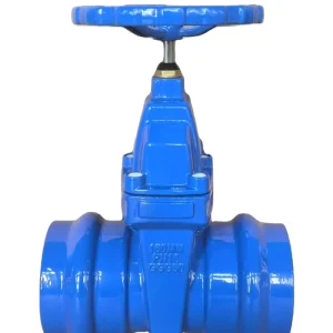 DI Socket Gate Valve with Manual Operation for Underground PVC Pipes